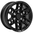 thumbnail image 2 of 16 inch Black Rims Fits Lexus GX470 2003-2009 6 Lug 139.7mm, 2 of 3