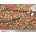 thumbnail image 2 of Soimoi Cotton Poplin Fabric Leaves & Floral Artistic Printed Craft Fabric by The Yard 56 Inch Wide, 2 of 3