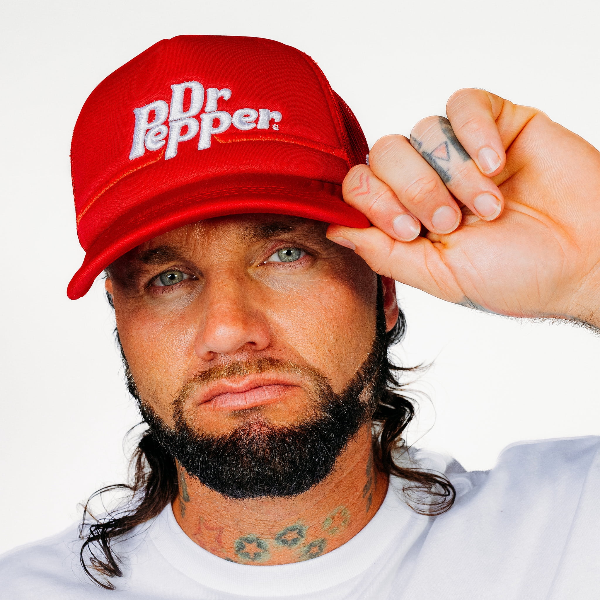 ODD SOX Dr Pepper Retro Trucker Hat – Classic Drink Mesh Snapback Cap for Men & Women – Soda Pop