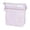 Purple, variant on Lightweight Nylon Mesh Shower Tote Bag with Zipper Handles Hanging Organizer for Toiletries Beach Gym Travel Quick Drying Portable