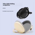 thumbnail image 2 of Gafas de sol plegables para mujer, resistentes a los rayos UV, de verano, sencillas, a la moda, ligeras, plegables, 2 of 5