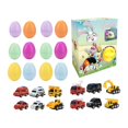 thumbnail image 3 of 12x Huevos de Pascua precargados con juguetes Juguetes de desarrollo para bebés Huevos de Pascua coloridos rellenos para , Coches 22x28x8cm perfecl huevos de pascua precargados, 3 of 8