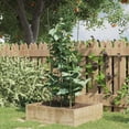 thumbnail image 5 of vidaXL Garden Plant Supports with 4 Rings Climbing Frame 5 Pcs Green Steel, 5 of 34