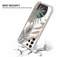 thumbnail image 4 of Abstract Modern Leaves Case for Samsung Galaxy S22 Ultra ,Aesthetic Art Design Pattern TPU Shock Proof Cover Case, 4 of 5