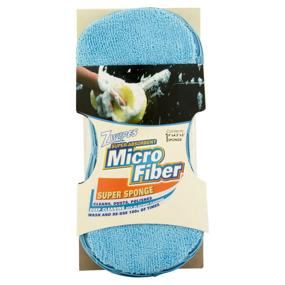 Zwipes SuperAbsorbent Micro Fiber Super Sponge