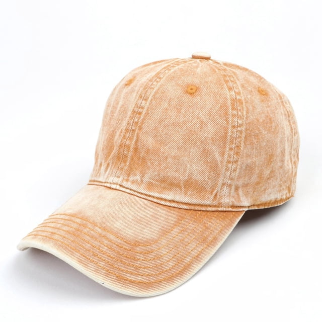 RXIRUCGD Casquette de Baseball Ajustable Classique Basse Non Structurée Casquette Unie Hommes Femmes ( Jaune )