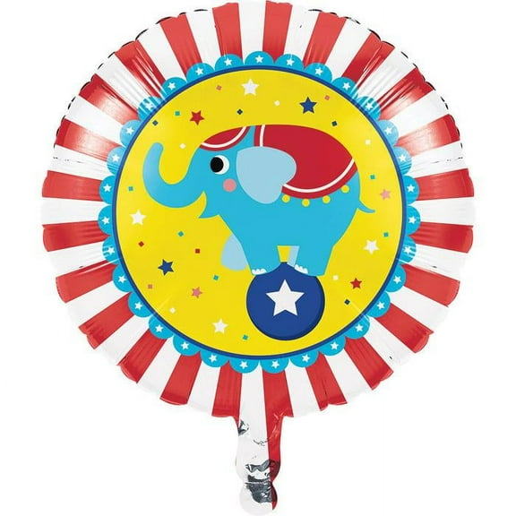 Creative Converting Circus Party Metallic Balloon 18"