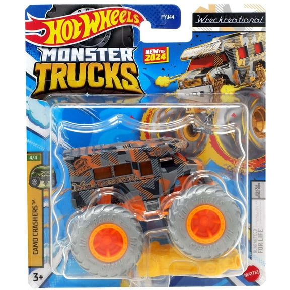 Hot Wheels Camo Crashers Wreckreational Diecast Car