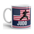 thumbnail image 2 of American Pride Judo Martial Arts Coffee Tea Ceramic Mug Office Work Cup Gift 11 oz, 2 of 3