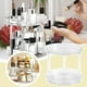 thumbnail image 2 of Double Layer Kitchen Seasoning Turntable Multifunctional Rotating Transparent Storage Rack, 2 of 6