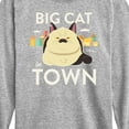 thumbnail image 3 of Luca - Big Cat In Town  - Toddler And Youth Long Sleeve Graphic T-Shirt, 3 of 5
