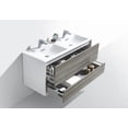 thumbnail image 5 of KubeBath DeLusso 48" Double Sink  Ash Gray Wall Mount Modern Bathroom Vanity, 5 of 5