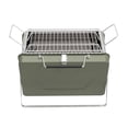 thumbnail image 1 of Estufa de barbacoa portátil plegable para exteriores Estufa de barbacoa para el hogar Estufa de barbacoa pequeña Horno de acero inoxidable con carbón, 1 of 5