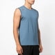 thumbnail image 1 of Camiseta de tirantes de cuello redondo para hombre, color liso, informal, holgada, deportiva, transpirable, de seda helada, corta, de poliéster., 1 of 9