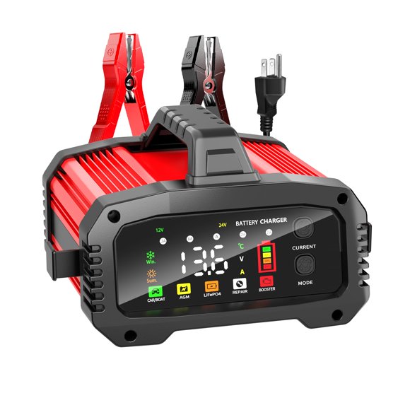 Cargador de batería YONHAN 25A 12V/24V Smart Repair Booster