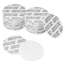 Uxcell 26mm/1.02"Foam Lid Liner, 160Pcs Adhesive Round PS Pressure Sensitive Seals, Cap Liners Resistant Tamper for Plastic Glass Jar Bottle Cap Canning Vials Seals