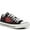Black/Red/Egret, variant on Converse Women's Chuck Taylor All Star Low-Top Lift Platform Sneaker, Summit Pink/Vintage White/Egret, 8