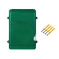 thumbnail image 2 of Rongfmy Wall Hanging Mailbox Post Box with Code Box 13.5x10x4inch for Customer Green, 2 of 9