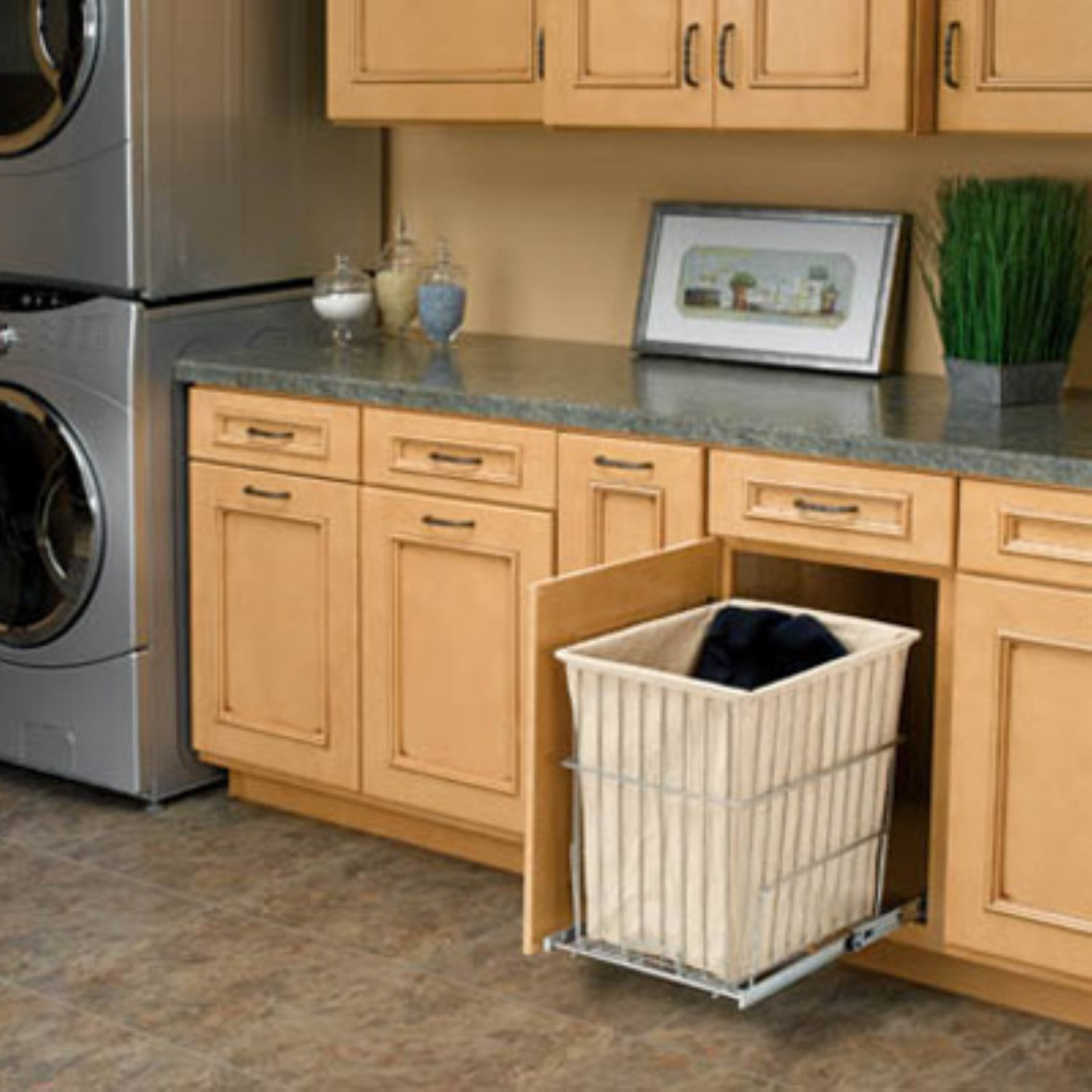 Laundry Organizers Storage and Organization Rev-A-Shelf HURV-1512 S 