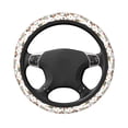 thumbnail image 3 of Haiem Excavator Print Steering Wheel Cover 15 Inches for Women Men, Neoprene Anti-Slip Steering Wheel Grip Wrap Car Accessories Protective Case Cover for Vehicle Truck SUV, 3 of 8