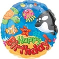 thumbnail image 4 of Sea Buddies 2nd Birthday Party Supplies Underwater Ocean Animals Theme Balloon Bouquet Decorations, 4 of 7