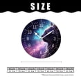 thumbnail image 2 of 10 Inch Wall Clock Battery Operated Silent Clock Decorative for Office, Kitchen, Outdoor, Living Room，Cat in Space Planet Beautiful, 2 of 4