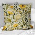 thumbnail image 1 of Designart "Natural Green Splendor I" Botanical Throw Pillow - Scandinavian Pillow For Couch - Insert And Pillows Covers For Living Room Decor, 1 of 5