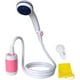 thumbnail image 1 of Iron Hammer Ducha portátil Ducha eléctrica Ducha de Camping con Cabezal de Ducha Válvula de Cierre Rosa brillar Electrónica, 1 of 5