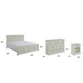 thumbnail image 4 of Seaside Lodge Off-White King Bed, Nightstand and Chest, 4 of 4