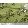 thumbnail image 2 of Soimoi Cotton Voile Fabric Leaves & Floral Block Print Fabric by the Yard 56 Inch Wide, 2 of 3