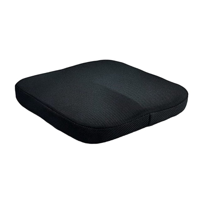 Cojín para Asiento de Espuma Viscoelástica Cojín de Sil de Oficina de Confort Premium para Asiento Oficina en Casa Tamaño Universal Negra Sunnimix Cojín del asiento