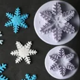thumbnail image 2 of 3-Piece Snowflake Fondant Molds & Cutters - Perfect for Christmas Cake Decorating!, 2 of 5
