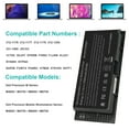 thumbnail image 2 of New M6600 Laptop Battery for Dell Precision M4600 M4700 M6700 Series Battery Fits Type FV993 KJ321 FJJ4W R7PND PG6RC RY6WH - [11.1V 89Wh], 2 of 9