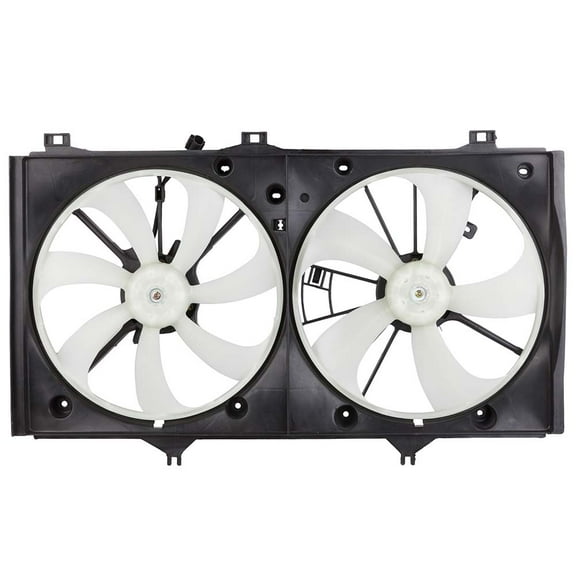 Condenser Or Radiator Cooling Fan Assembly For Toyota Camry 2007 2008 2009 - BuyAutoParts