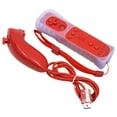 thumbnail image 4 of Wii MotionPlus Wiimote Controller + Nunchuk Bundle - Red (Hexir), 4 of 4