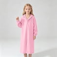 thumbnail image 2 of Bigetiay Girls Long Raincoat Outdoor Adventures Hooded Rainwear Travel Thick Full Shield Extended Length, Size 2-14 Years, 2 of 3
