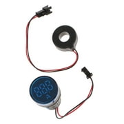 0-100A LED Digital Display Ammeter Ammeter Tester Ammeter Blue