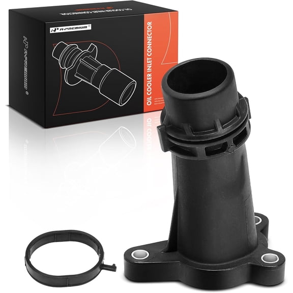 A-Premium Engine Block Water Pipe Connector Compatible with BMW 330e 2016-2018, 330i GT xDrive 2017-2019, 530i, X3, 430i Gran Coupe, X1, 740Le xDrive, 230i, X4, X2 & Mini Cooper Clubman Countryman