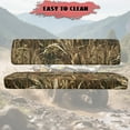 thumbnail image 4 of Uorisanigo Duck Camouflage UTV Front Bench Seat Cover Anti-Slip Mule Seat Cover Cushion for Kawasaki Mule 3010 4x4 Hardwoods Green HD 2004-2008 Replacement UTV Accessories, 4 of 7