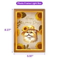 thumbnail image 5 of Happy Women's Day Persian Sunflower Vintage Proud Mom Acrylic Plaque with Wood Photo Frame Box Cat Lover Kitten Owner Gifts Light Box - 02030, 5 of 5