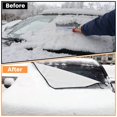 thumbnail image 7 of Magnetic Car Windshield Cover Front Rear Protector Fit for All Cars, 7 of 7