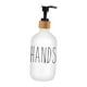 thumbnail image 5 of Dispensador de jabón Dispensador de jabón líquido Botella rellenable 500 ml Botellas vacías con manos blancas, 5 of 9