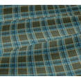thumbnail image 5 of oneOone Viscose Jersey Fabric Madras Check Print Sewing Fabric BTY 60 Inch Wide, 5 of 5