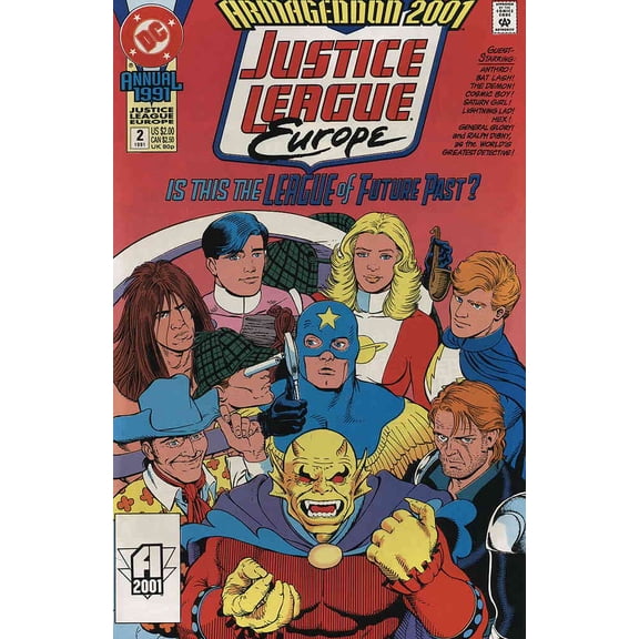 Justice League Europe Annual #2 VF ; DC Comic Book