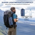 thumbnail image 5 of JIAN YA NA Camping Sleeping Pad, Inflatable Camping Mat, Compact TPU Camping Mattress with Built-in Foot Pump (Navy Blue), 5 of 11
