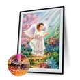 thumbnail image 3 of Cuadros Decorativos Diamante pintura 5D taladro redondo completo mosaico DIY jardín Ángel Kit decoración de pared JShteea Nuevos Originales, 3 of 9