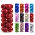 thumbnail image 2 of 24 bolas de Navidad de 3 cm, adornos para árbol de Navidad, bolas colgantes para árbol de Navidad, decoración para árbol de Navidad, regalo de Año Nuevo, 2 of 5