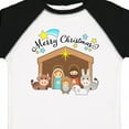 thumbnail image 4 of Inktastic Merry Christmas Cute Nativity Scene Boys or Girls Toddler T-Shirt, 4 of 5