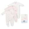 Gerber - 3-Pack Bodysuits, in Pink - Preemie Newborn Girl