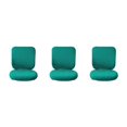 thumbnail image 2 of Baohd Computer Chair Cover Swivel Chair Cover Rotating for Chair Dark Green Backrest + Cushion Cover 3Set, 2 of 6